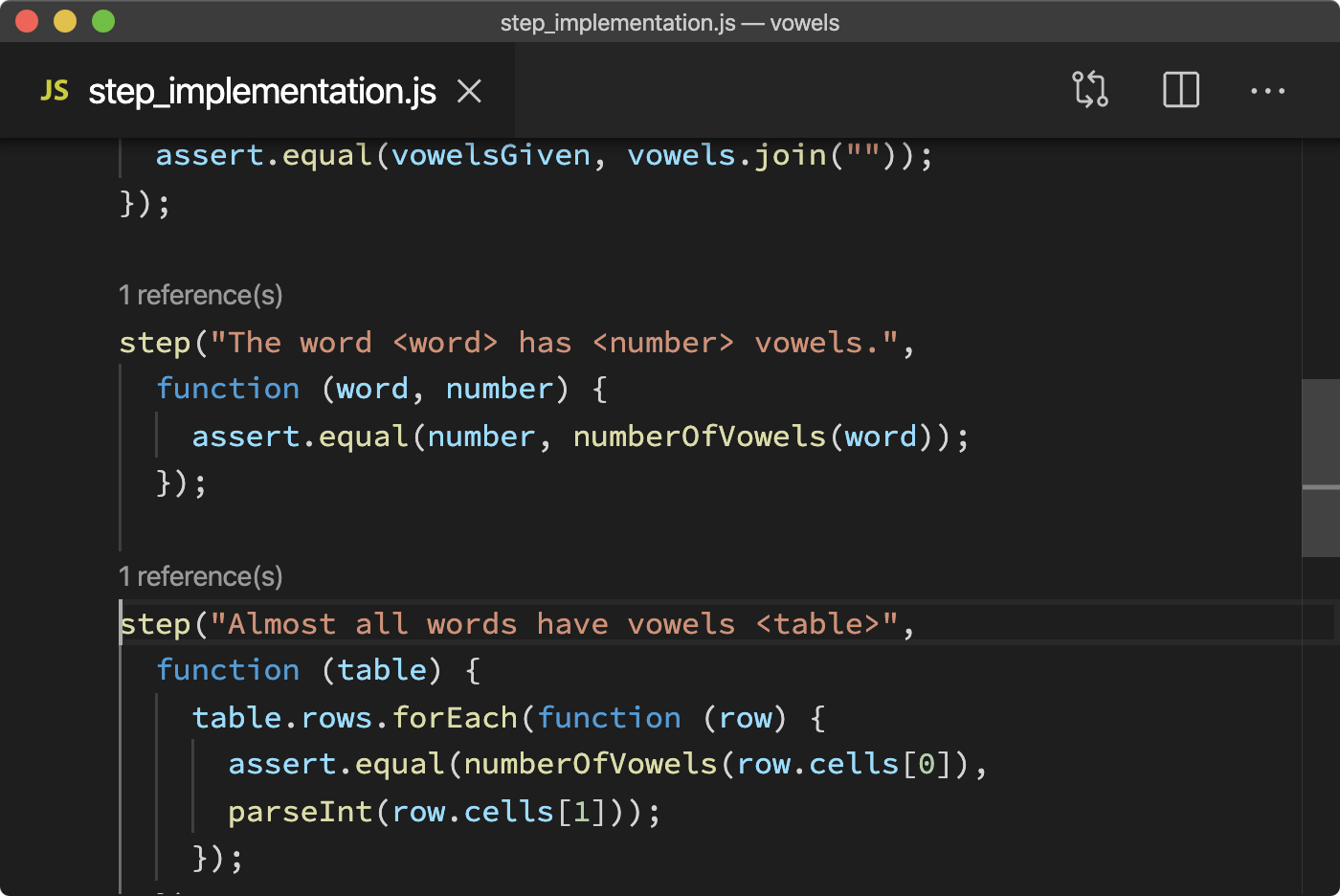 JavaScript VS Code